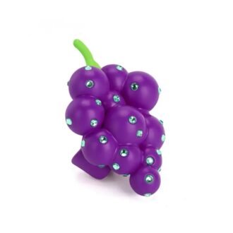 Y2K Grape Glitz Ring