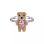 Millennium Teddy Pink Ring