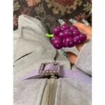Y2K Grape Glitz Ring
