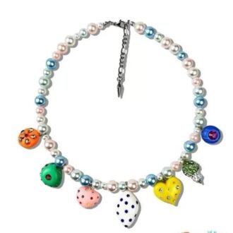 Y2K Candy - Colored Beaded Cute Necklace