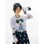 Y2K Dreamy Little Bear Color - Block Bead Chain